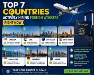 Top 7 Countries Actively Hiring Foreign Workers Right Now: