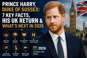 Prince Harry, Duke of Sussex: 7 Key Facts, His UK Return & What’s Next in 2026
