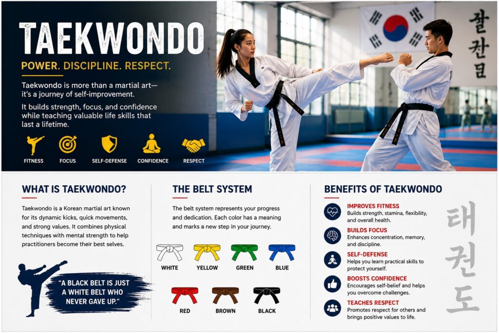 Taekwondo: A Complete Guide for Beginners | Benefits & Training