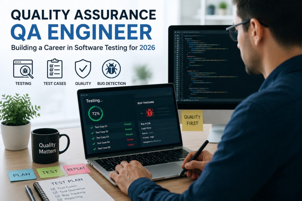 Quality Assurance QA Engineer career guide for software testing in 2026
